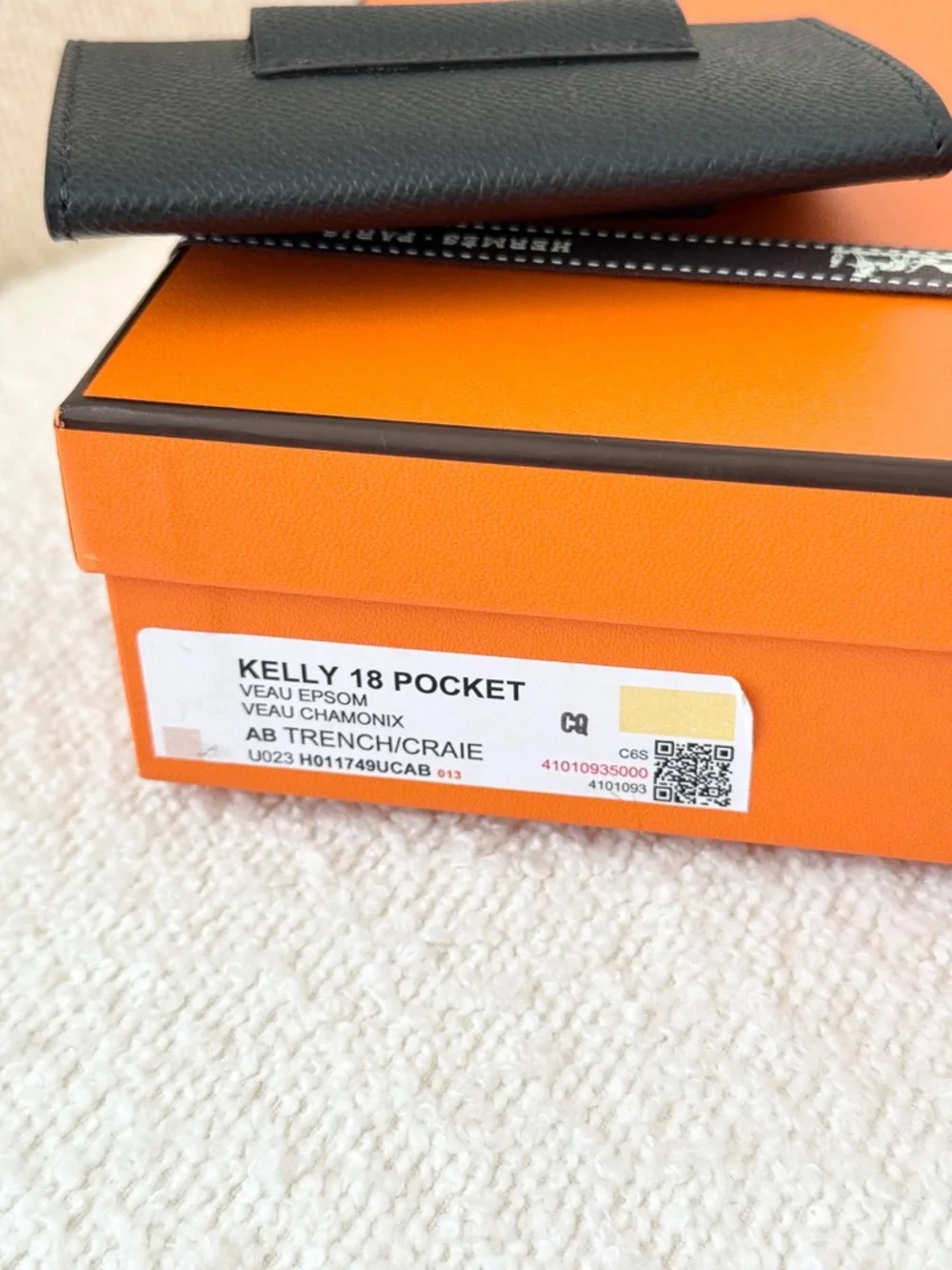 ✨NEW✨Hermes 2024 Epsom Kelly Pocket 18 Belt - Noir / GHW - Picture 14 of 16